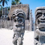 Big Island refuge statues