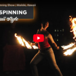 Fire Spinning Show in Waikiki