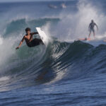 Surfing on Oahu